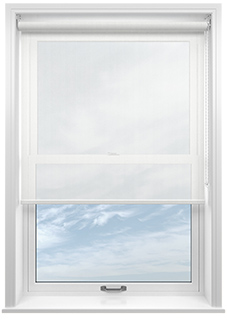 Crystalline Voile, Cream - Roller Blind